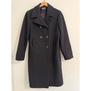 Vintage 90s Polo Jeans Co Ralph Lauren - Wool Blend Heavy Coat Made in USA